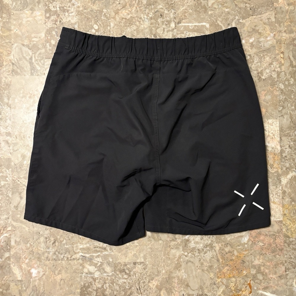 Ten Thousand Shorts Mens Large The Foundation Short 7" Black Lined Running Gym